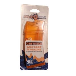 Splat-R-Ball Easy Load Magazines 400‎ Round - Orange - Model 950011